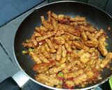 Foto langkah ke 5 dari resep Oseng tempe udang petai.