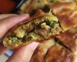 Foto langkah ke 7 dari resep Martabak Telur Kulit Lumpia.