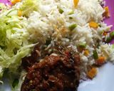 A picture of step 2 of Rice and Stew.