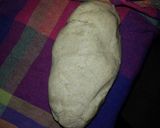 صورة لخطوة 3 من وصفة كسرة رخسيس