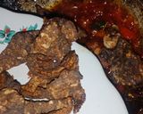 Foto langkah ke 5 dari resep Dendeng Paru balado.