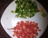 A picture of step 2 of Beetroot heart Patti.