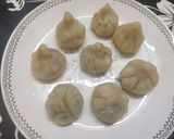A picture of step 4 of Rava / Semolina Modak.