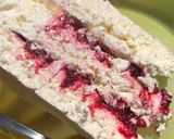Foto del paso 3 de la receta: Torta helada de frambuesa ❤️