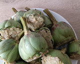 Foto del paso 3 de la receta: Alcachofas rellenas