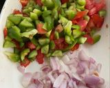 A picture of step 7 of Sprouts salad😋❤️.