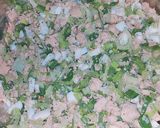 A picture of step 2 of Potli samosas.
