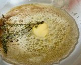 A picture of step 3 of Creamy Spaghetti with Scallops and Wild Garlic.