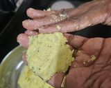 A picture of step 2 of Parripu vada (kerala snacks).