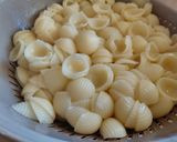 Maradékmentő húsos- kagylótésztás egytálétel recept fázis 1 fotója