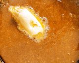A picture of step 2 of CARAMEL SAUCE (with milk).