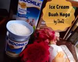 Foto langkah ke 1 dari resep Ice Cream Buah Naga.