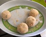 Foto del paso 3 de la receta: Bolas de arroz rellenas