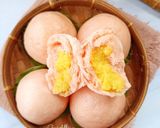 Foto langkah ke 8 dari resep Bakpao Tanpa Ulen Isian Kacang Hijau.