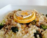 Foto del paso 11 de la receta: Ensalada de brócoli y bulgur con vinagreta de naranja