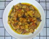 Foto langkah ke 4 dari resep Terong Udang Pedas.