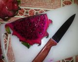 Foto langkah ke 1 dari resep Es Loli Buah Naga (DIY Popsicle).