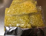 A picture of step 1 of Japanese Egg wrapped Fried Noodle(Omu Yakisoba).
