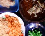 Foto langkah ke 1 dari resep Lumpia isi ayam sayur.