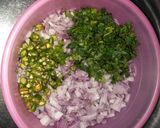 A picture of step 1 of Instant Chapli kabab.