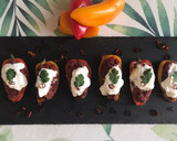 Foto del paso 4 de la receta: Mini pimientos de colores rellenos de carne a la mexicana y burrata