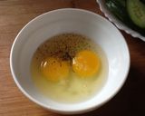 小黃瓜炒蛋的食譜步驟3照片