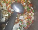 A picture of step 3 of One pot Protein rich Vegetable Dalia(broken wheat) khichdi.