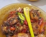 Foto langkah ke 6 dari resep Ayam Goreng Kunyit Tumis Saus Tiram.