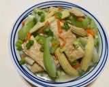 絲瓜炒豆皮的食譜步驟8照片