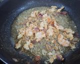 A picture of step 2 of Young Jackfruit Salad with Shrimp and Pork Cracklings.