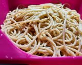 Foto del paso 1 de la receta: PASTA🍜,Perejíl🌿y Almendras, a la Carbonara...!