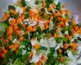 સેઝવાન રાઈસ (Schezwan Rice Recipe In Gujarati) રેસીપી સ્ટેપ1ફોટો