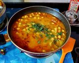 A picture of step 5 of Chana Masala.