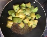 A picture of step 3 of Sweet and sour raw mango.