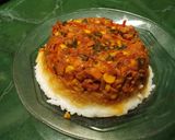 Foto langkah ke 5 dari resep Nasi Tim Ayam Sayur.