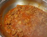 A picture of step 3 of Achaari Keema Matar (mutton).