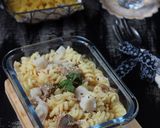 Foto langkah ke 5 dari resep Pasta carbonara (spiral macaroni).