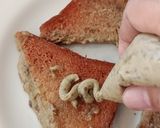 Foto langkah ke 6 dari resep Bagelen Roti Tawar Es Krim Alpukat.