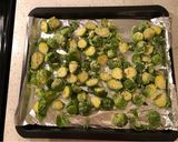 A picture of step 4 of Roasted Brussel Sprouts.
