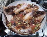 Foto del paso 7 de la receta: Pollo en la sartén a lo Perez