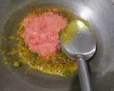 A picture of step 4 of Farali bhaji.