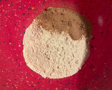 A picture of step 1 of Coconut Cocoa Pancake (Snack Attack Edition).