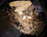 A picture of step 4 of Vegetable Biryani.