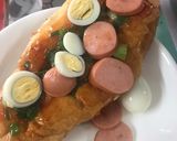 A picture of step 4 of Vietnamese Grilled Chili Salt Bánh Mì.