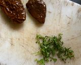 A picture of step 7 of Mini quiche of sun-dried tomatoes & Indian basil.