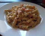 Foto del paso 4 de la receta: Espirales con salsa blanca y camarones