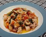 Foto langkah ke 3 dari resep Cumi tumis kemangi.