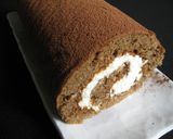 A picture of step 8 of Coffee Roll Cake with Mascarpone Cream.