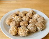 Foto langkah ke 3 dari resep Vegan bitterballen / brulee bomb.