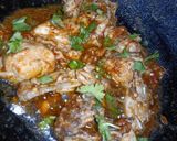 A picture of step 7 of Charsi Karahi.